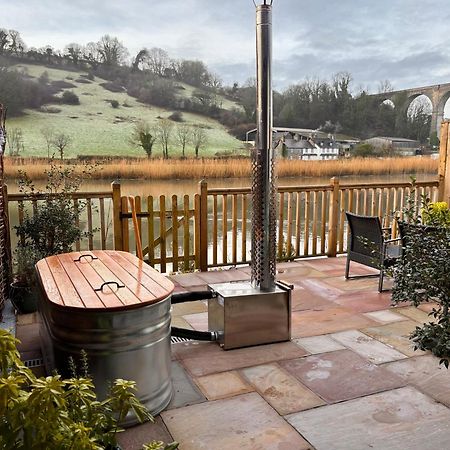 Viaduct River View & Outdoor Bath - Couples Retreat Calstock Екстериор снимка