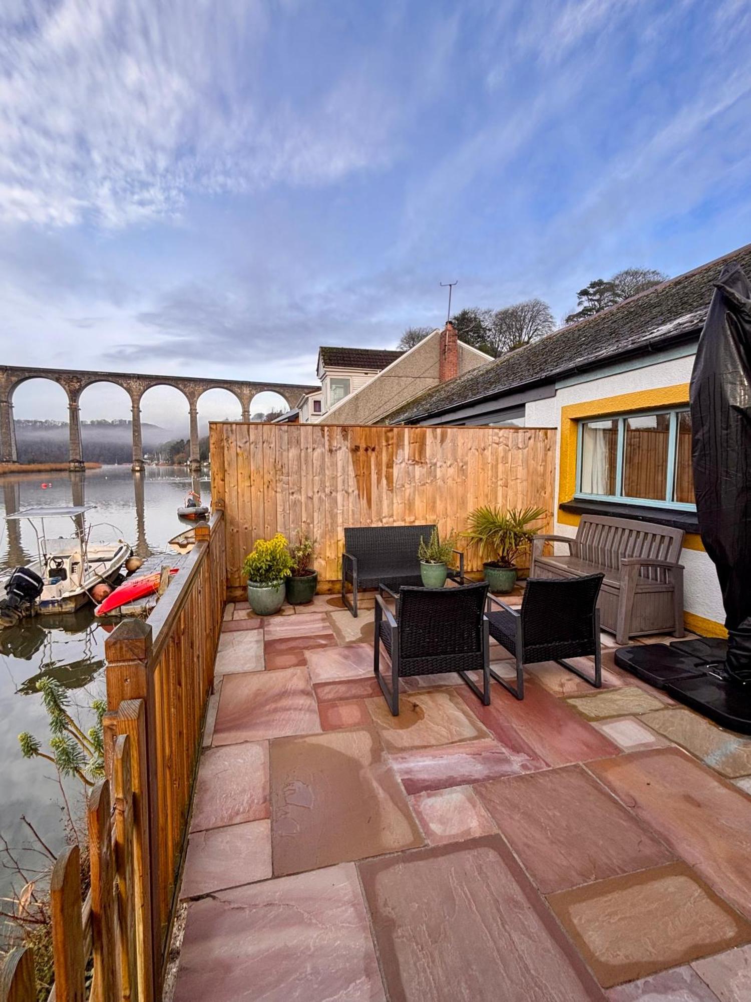Viaduct River View & Outdoor Bath - Couples Retreat Calstock Екстериор снимка